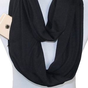 🌷3 for $12 Infinity Scarf W/ Zipper Pocket